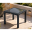 Masa Rattan 90X90, cu sticla (maro, bej, antracit)