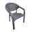 Scaun de gradina Bamboo (Maro, Bej, Antracit)