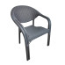Scaun de gradina Bamboo (Maro, Bej, Antracit)