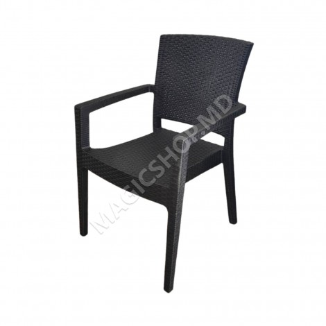 Садовый стул со стальными ножками Defne 