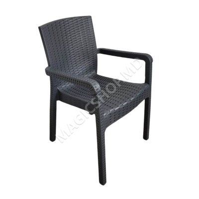 Садовый стул со стальными ножками Defne 