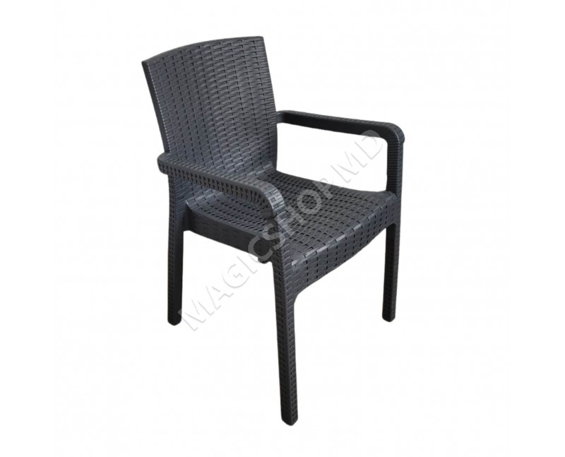 Садовый стул со стальными ножками Defne 