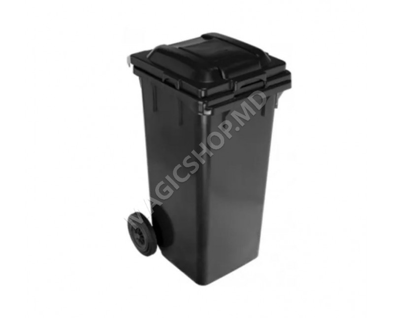 Container pentru deseuri 120 L negru