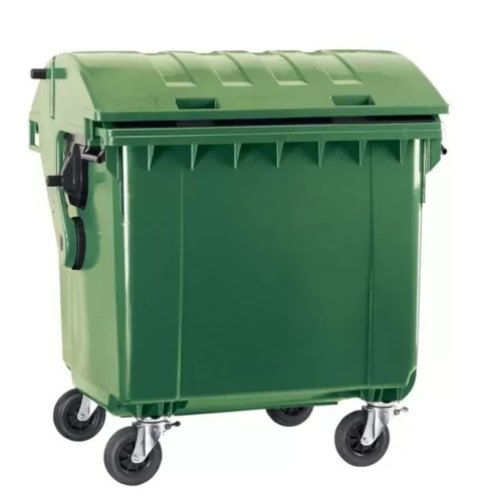 Tomberon din plastic capac oval, 1100 L, Germania