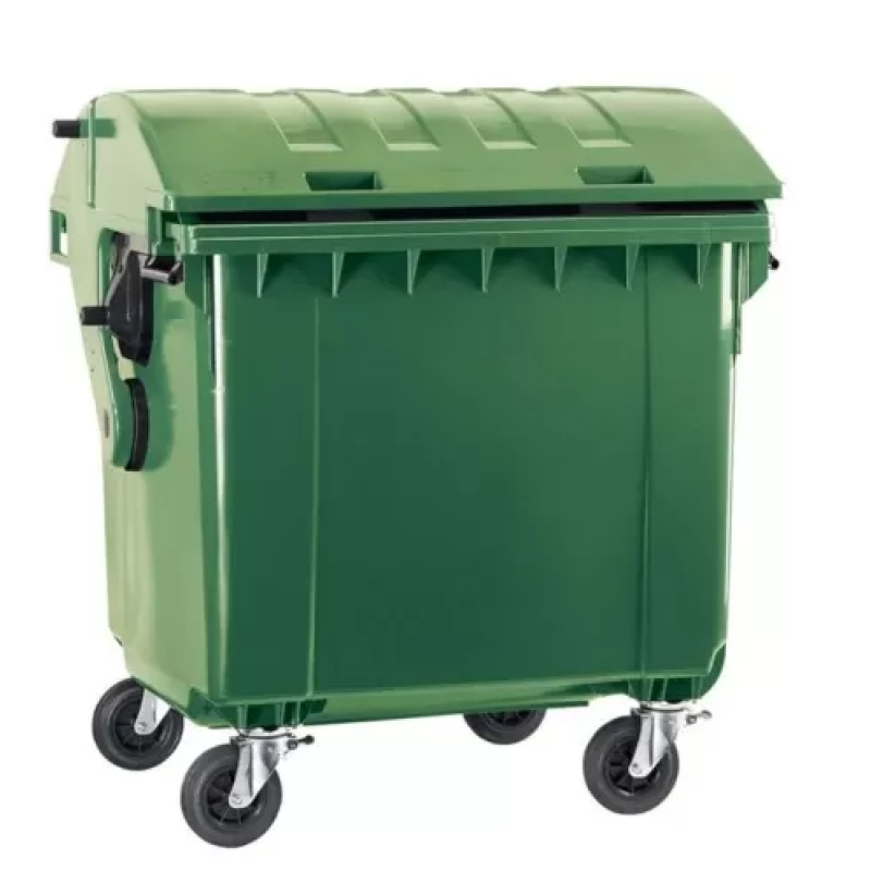 Tomberon din plastic capac oval, 1100 L, Germania