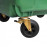 Tomberon din plastic capac plat, 1100 L, Germania, Verde, Negru