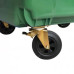 Tomberon din plastic capac plat, 1100 L, Germania, Verde, Negru