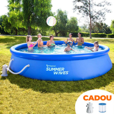 Piscină gonflabilă cu pompă de filtrare inclusă - 366x76