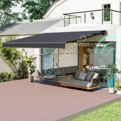 Copertină retractabilă electrica 395 x 300 cm