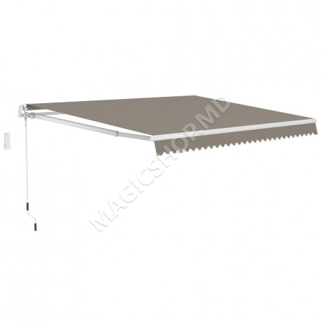 Copertină retractabilă electrica 395 x 300 cm