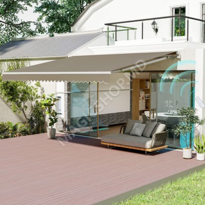 Copertină retractabilă electrica 395 x 300 cm