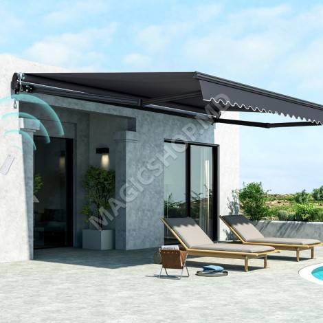 Copertină retractabilă electrică  595x350 cm