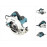 Ferastrau circular manual MAKITA HS7601K