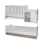 Patuc pentru copii Lorelli MINI MAX NEW 190x72 cm, White