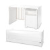 Patuc pentru copii Lorelli TRIO PLUS 160x70 cm White