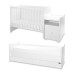 Patuc pentru copii Lorelli TRIO PLUS 160x70 cm White