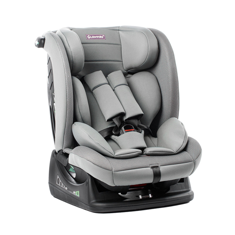 Scaun auto Glamvers SATURN I-Size Gri, Negru