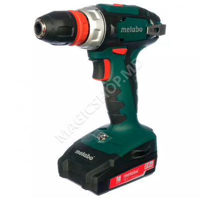 Аккумуляторная отвертка METABO BS 18 Quick Set 18 В 2 А·ч
