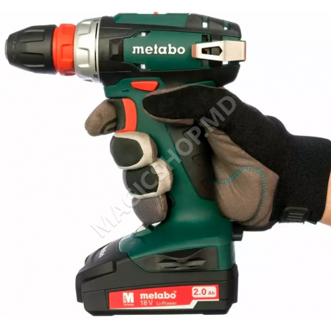 Аккумуляторная отвертка METABO BS 18 Quick Set 18 В 2 А·ч