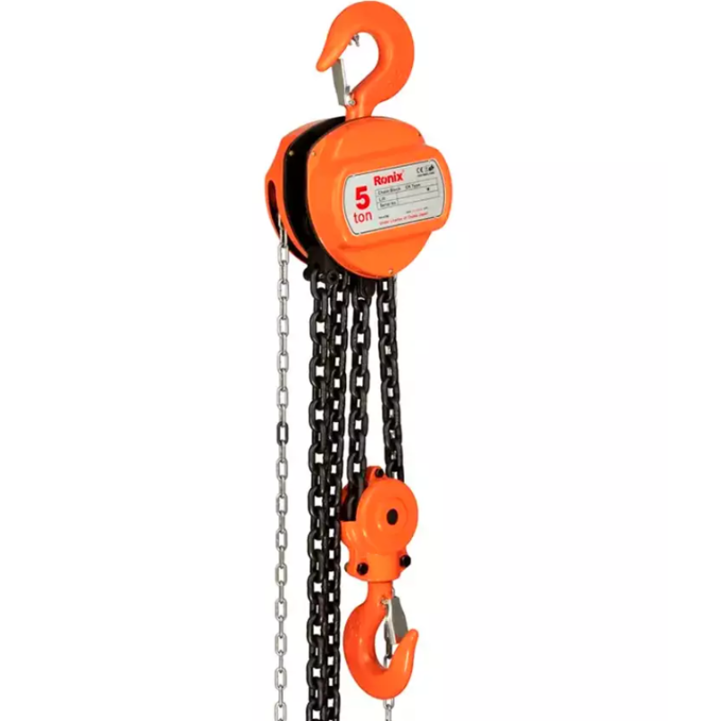 Macara manuală cu lanț RONIX RH-4106 5000kg 3m