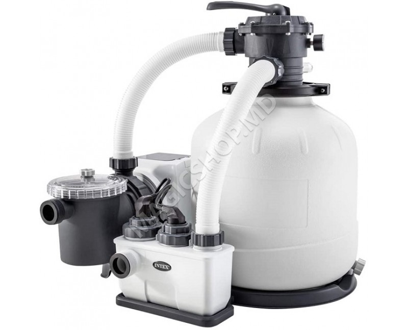 Pompă de filtrare cu nisip și generator de clor „Krystal Clear QX2600” INTEX