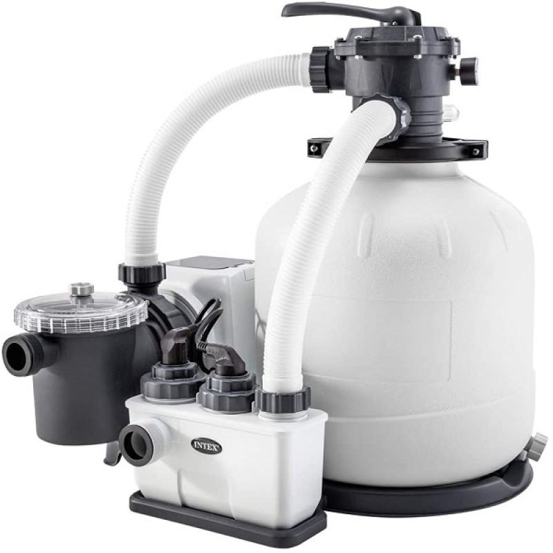Pompă de filtrare cu nisip și generator de clor „Krystal Clear QX2600” INTEX