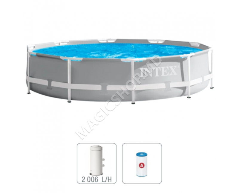 Piscina Intex cu pompa de filtrare 366x76cm, 6503 l