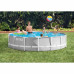 Piscină Intex cu pompă de filtrare, tent, scara 457×107 cm, 14614l
