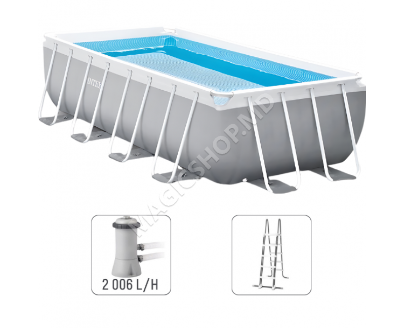 Piscina Carcas Metal 400x200x100cm, 6836L