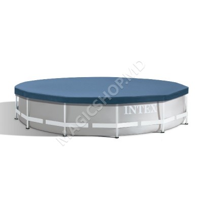 Husă pentru piscine cu cadru metalic rotund, D 366 cm