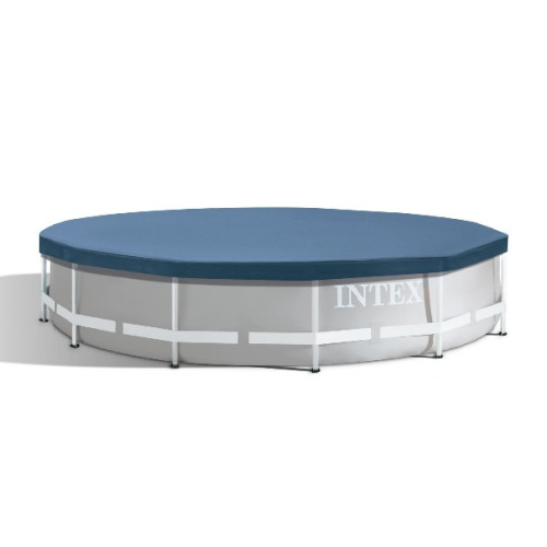 Husă pentru piscine cu cadru metalic rotund, D 366 cm