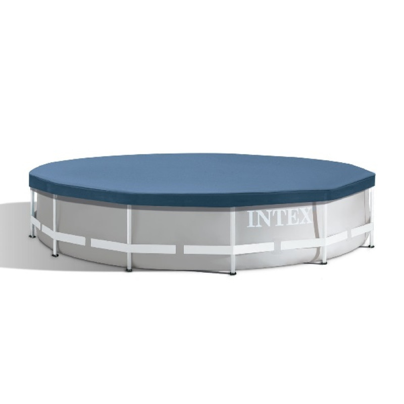 Husă pentru piscine cu cadru metalic rotund, D 366 cm