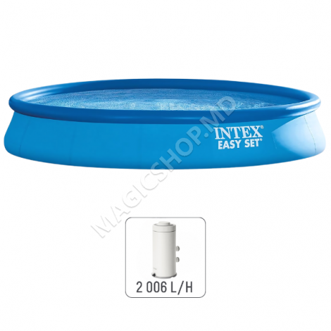 Piscină gonflabilă NTEX Easy Set cu pompă de filtrare 457×84 cm, 9792 L cm