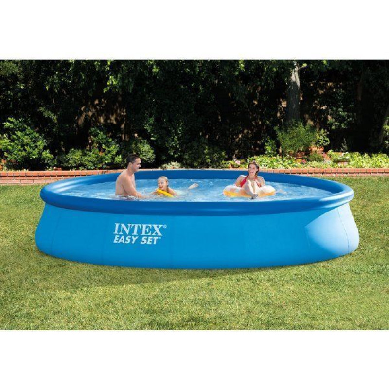 Piscină gonflabilă NTEX Easy Set cu pompă de filtrare 457×84 cm, 9792 L cm