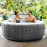 Jacuzzi SPA gonflabil „Greywood Deluxe” 196х71 cm, 795L, 4 persoane
