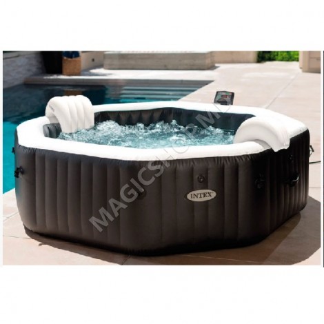 Надувной СПА джакузи “Jet & Bubble Deluxe” 201×71см, 795Л, 4-х местный