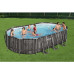 Piscină Bestway Power Steel Ovală 610x366x122 cm, 20241L, cadru metalic