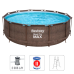 Piscină Bestway STEEL PRO MAX 366x100 cm, 9150 L, metalică. cadru