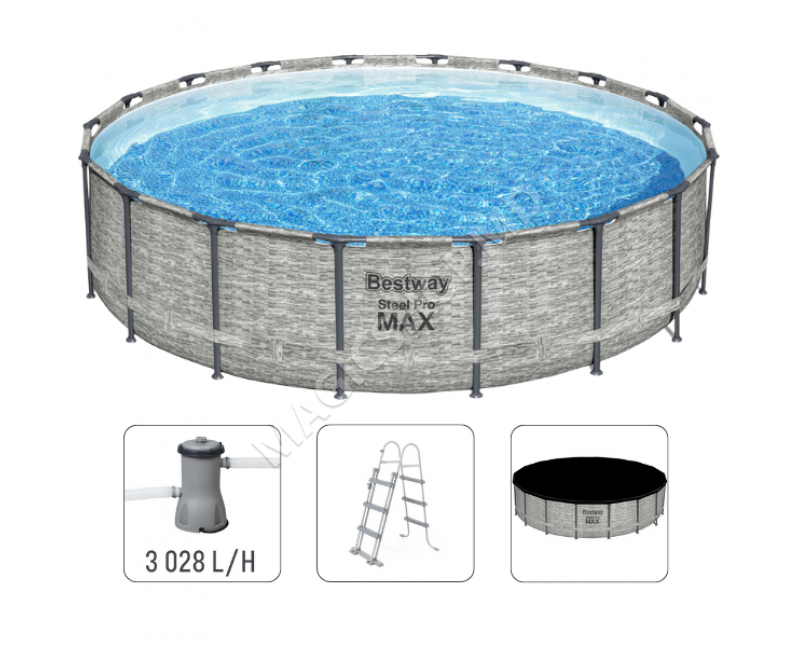 Piscina STEEL PRO MAX 549х122 см, 23062 l