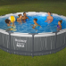 Piscină Bestway STEEL PRO MAX 457х107 cm, 14970L, cadru metalic, LED