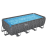 Piscină Bestway dreptunghiulară APX 365™ 549x274x132cm, 16477 L, cadru metalic