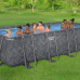 Piscină Bestway dreptunghiulară APX 365™ 549x274x132cm, 16477 L, cadru metalic