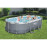 Piscină Power Steel Oval 427x250x100cm, 7250 l