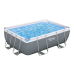 Piscină Bestway Power Steel 282x196x84cm, 3662L, cadru metalic