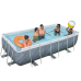 Piscină Bestway Power Steel 412x201x122cm, 8124L, cadru metalic