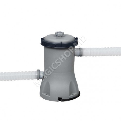 Piscină Bestway Power Steel 412x201x122cm, 8124L, cadru metalic