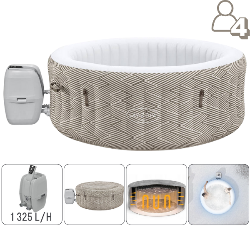 Jacuzzi SPA Tahiti AirJet 180x66cm, 669L, 2-4 persoane