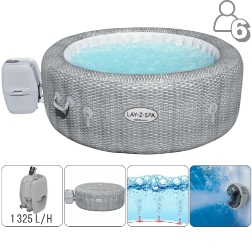 Jacuzzi gonflabil Honolulu AirJet 196×71cm, 916L, 4-6 locuri