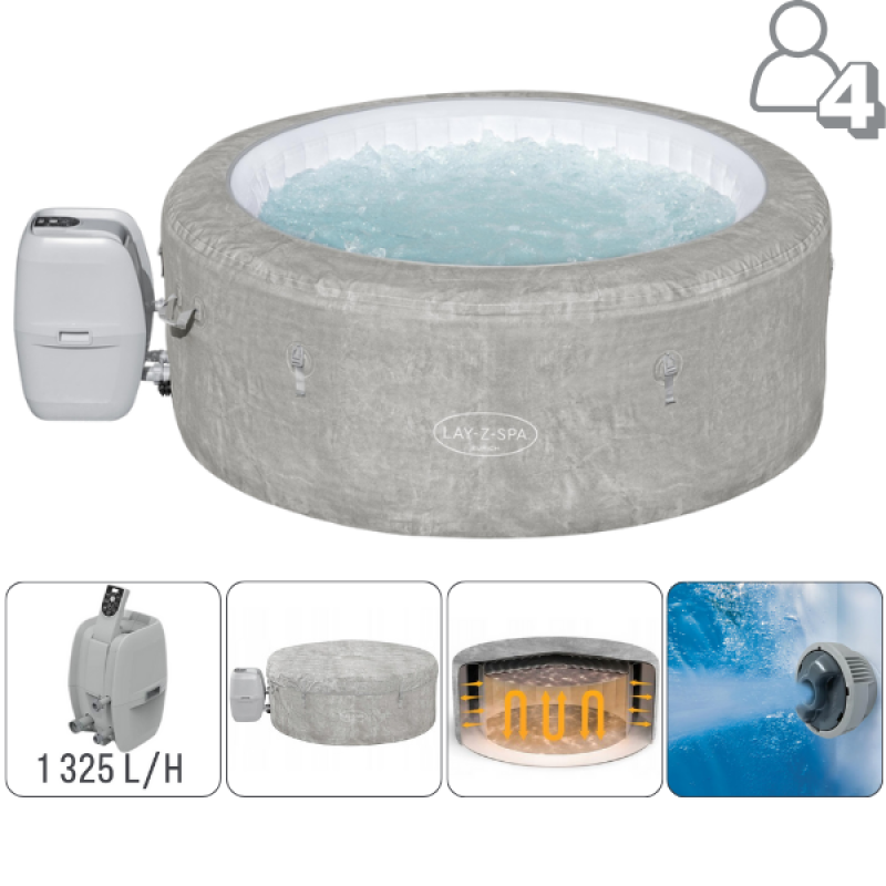 Jacuzzi gonflabil Zurich AirJet 180x66cm, 669L, 2-4 locuri