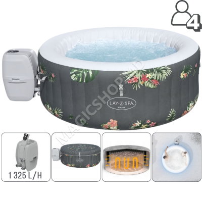 Джакузи СПА Bahamas AirJet 180x66 см, 669 л, 4 человека